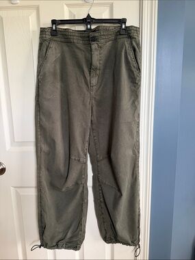 PAIGE Olive Cargo Utility Pants